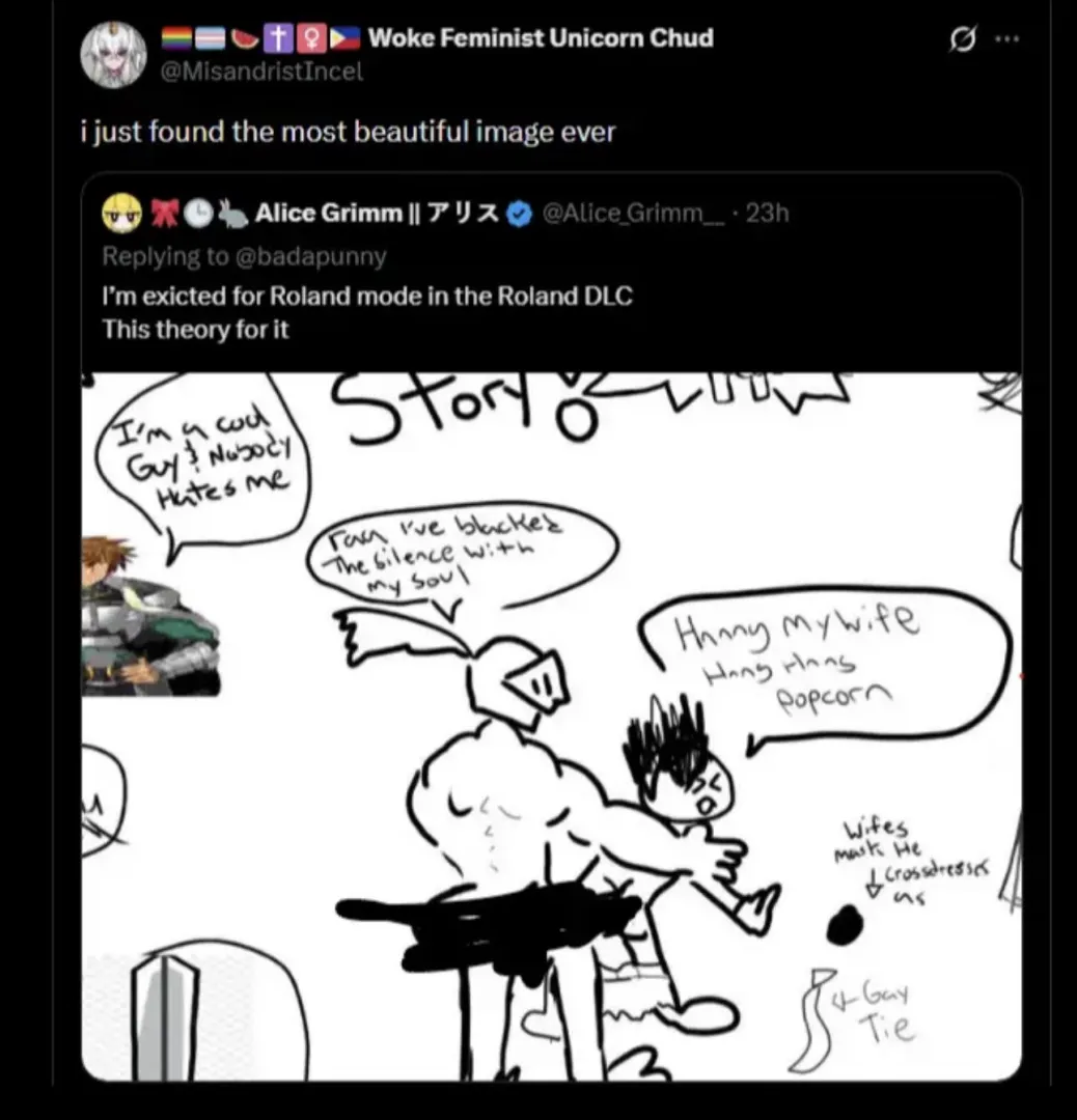 Grimm corrects ronald McDonald from popular hit game limbus library