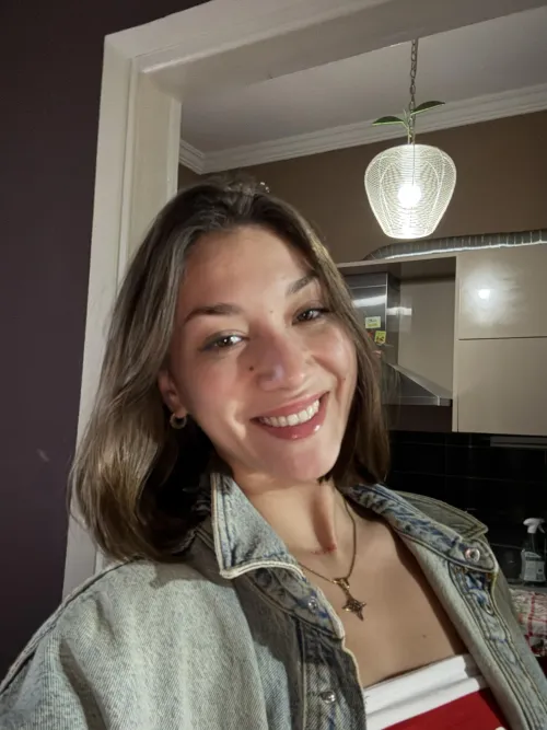 Grinning wide, imagining your lips