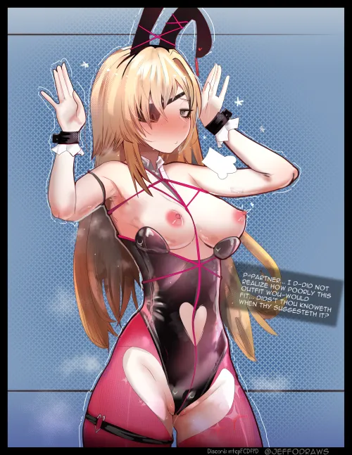 Guillotine in Velverts costume drawn by me