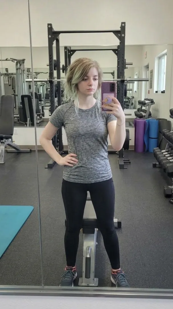 Gym hair, don't care.