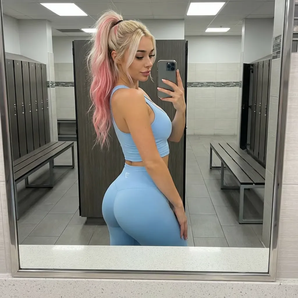 gymshark booty ready to be clapped