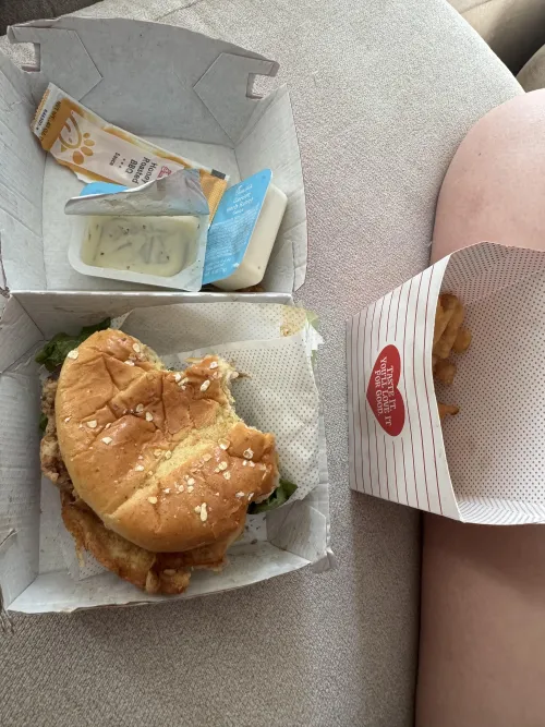 Had some Chick-fil-A today it was very good