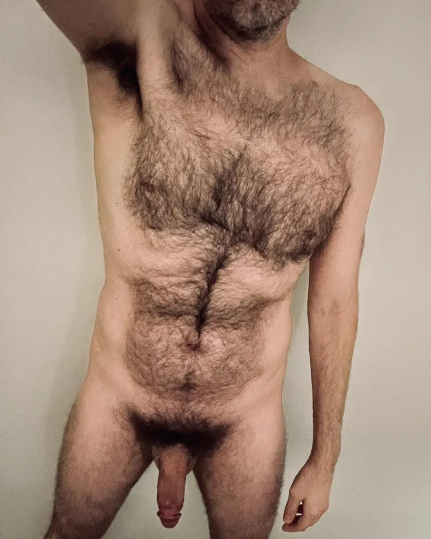 Hairy head to toe...