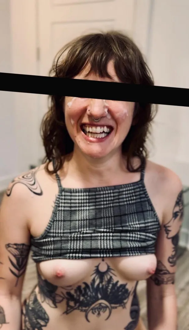 happy cumslut rewarded