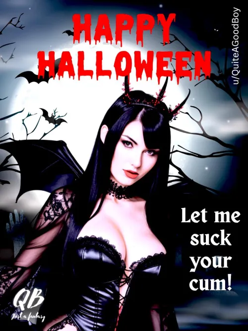 Happy Halloween! Your juices belong to Porn!