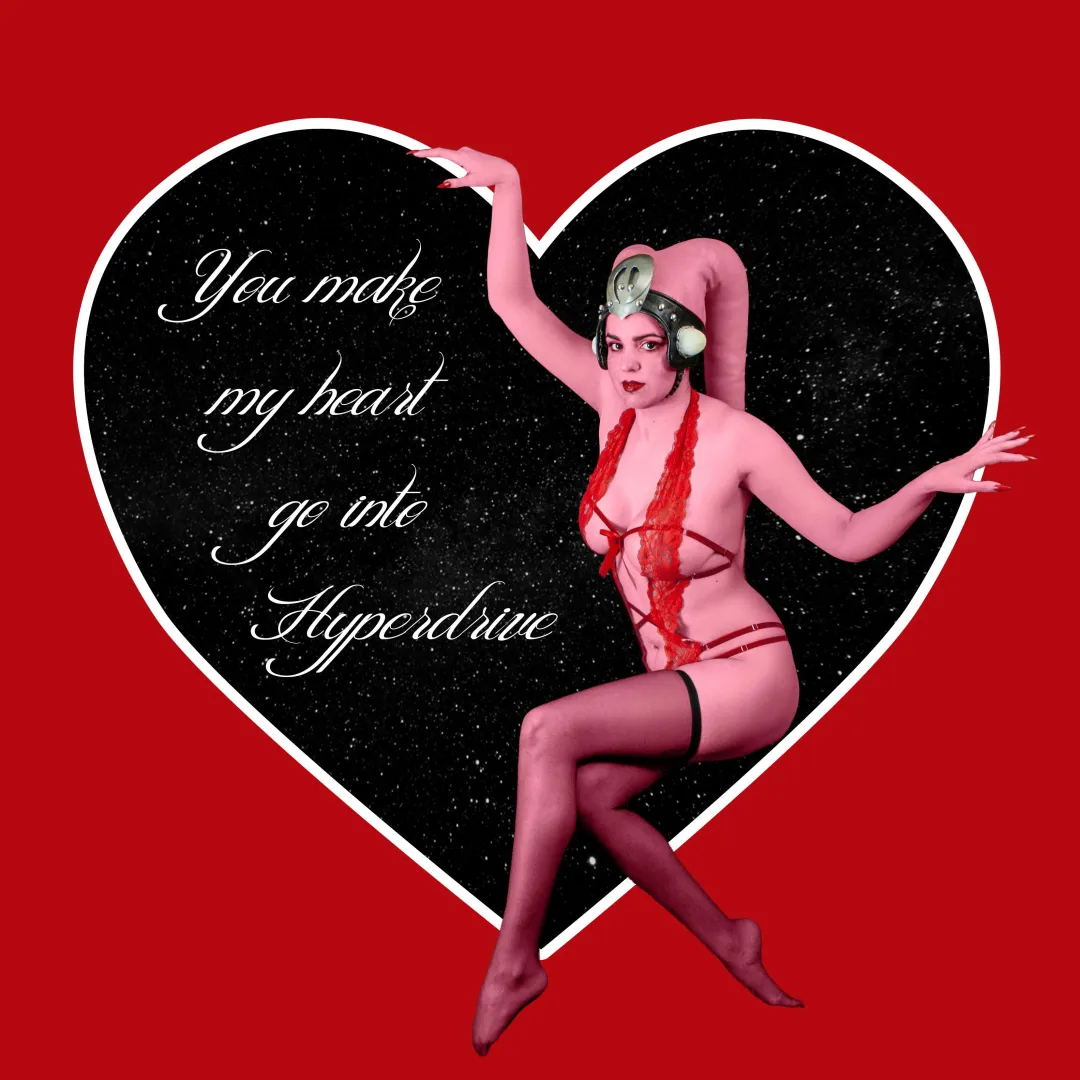 Happy Valentine’s Day from a galaxy far, far away… [brittanyddanger]