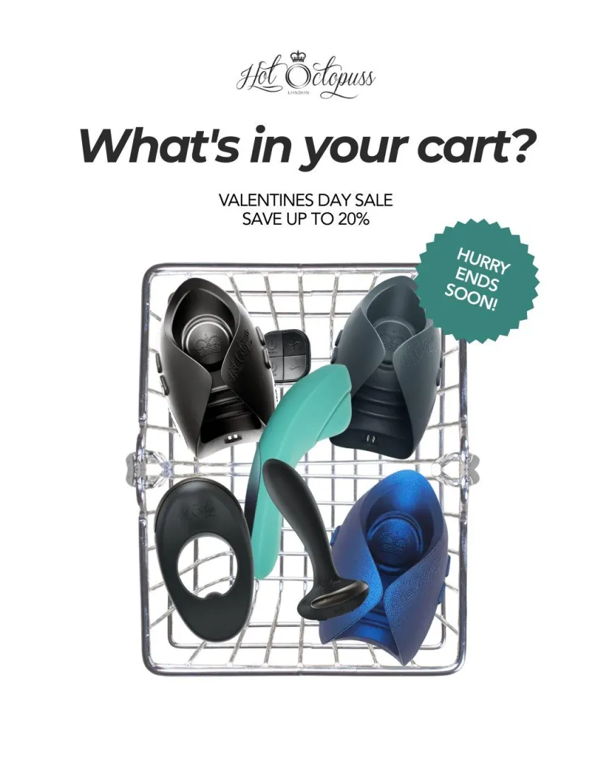 Happy Valentine’s Day! We’re celebrating all forms of pleasure today. What’s your V-Day vibe?