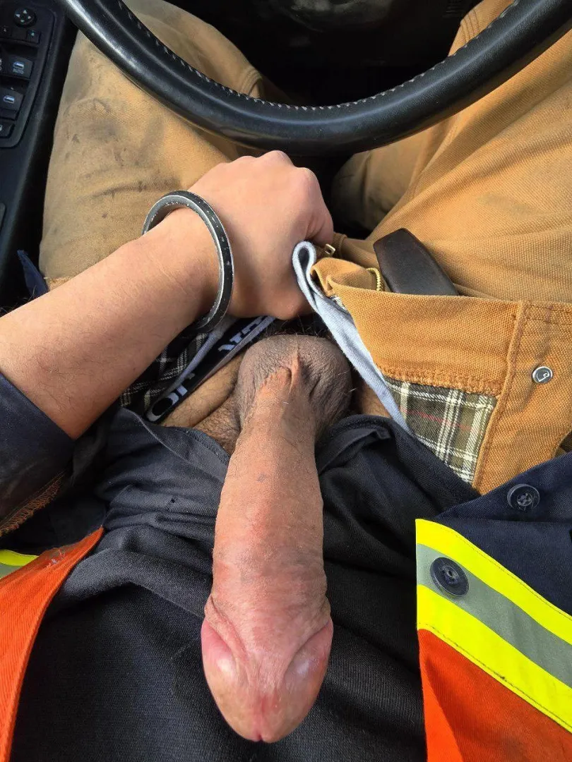 Hard at work...literally