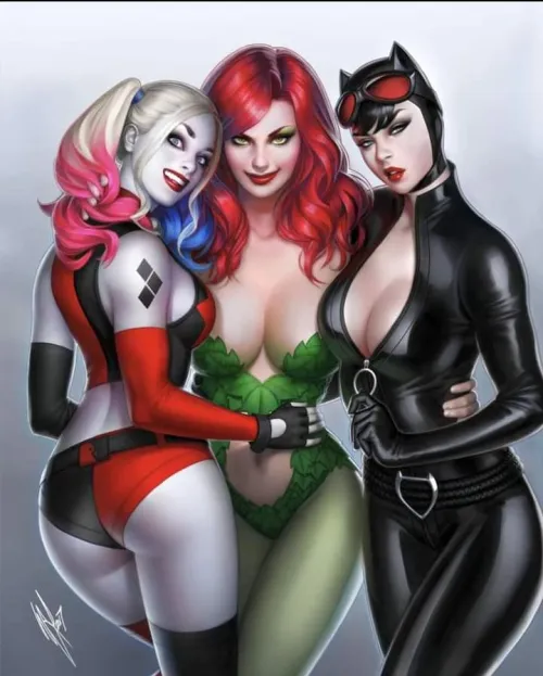 Harley Quinn, Poison Ivy, or Catwoman? Which Gotham City Seductress would you fuck?