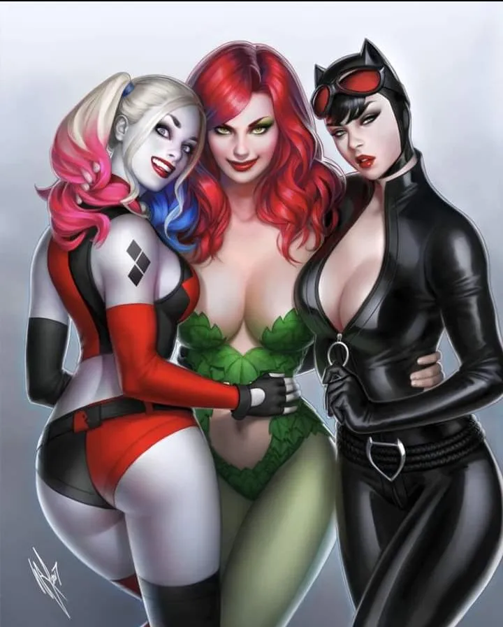 Harley Quinn, Poison Ivy, or Catwoman? Which Gotham City Seductress would you fuck?