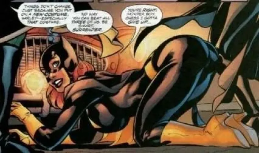 Harley's Ass in Barbara's Suit [Harley Quinn Vol 1 #11]