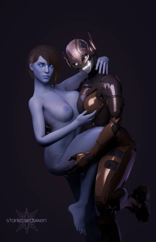 Hawk and Clarity-5 (nexivdessikrats) [OC] [Awoken, Exo]