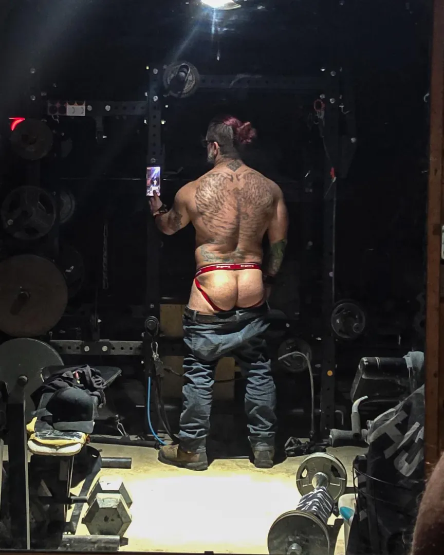 He does, indeed, squat