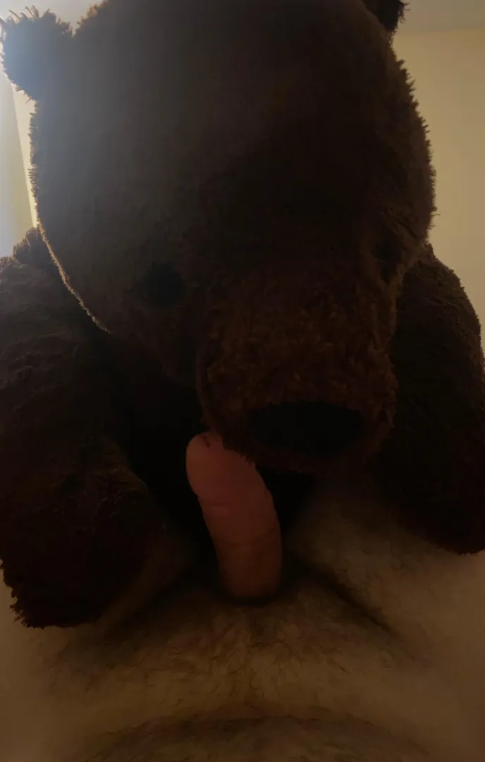 He loves being between my thighs 