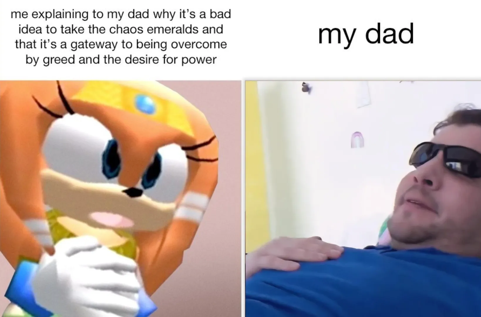 He will never understand