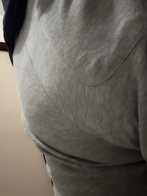 Hello, could you tell I’m diapered?