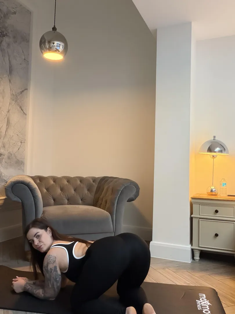 Helping me stretch out?xx