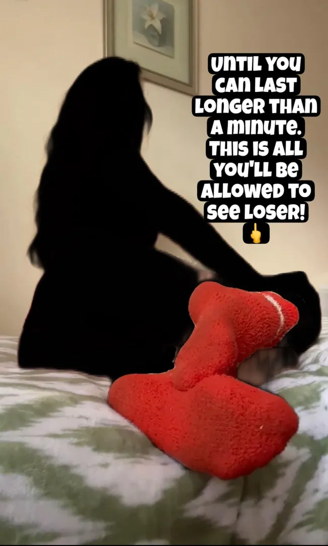 Her body is way too much for you beta. Stick to socks. 