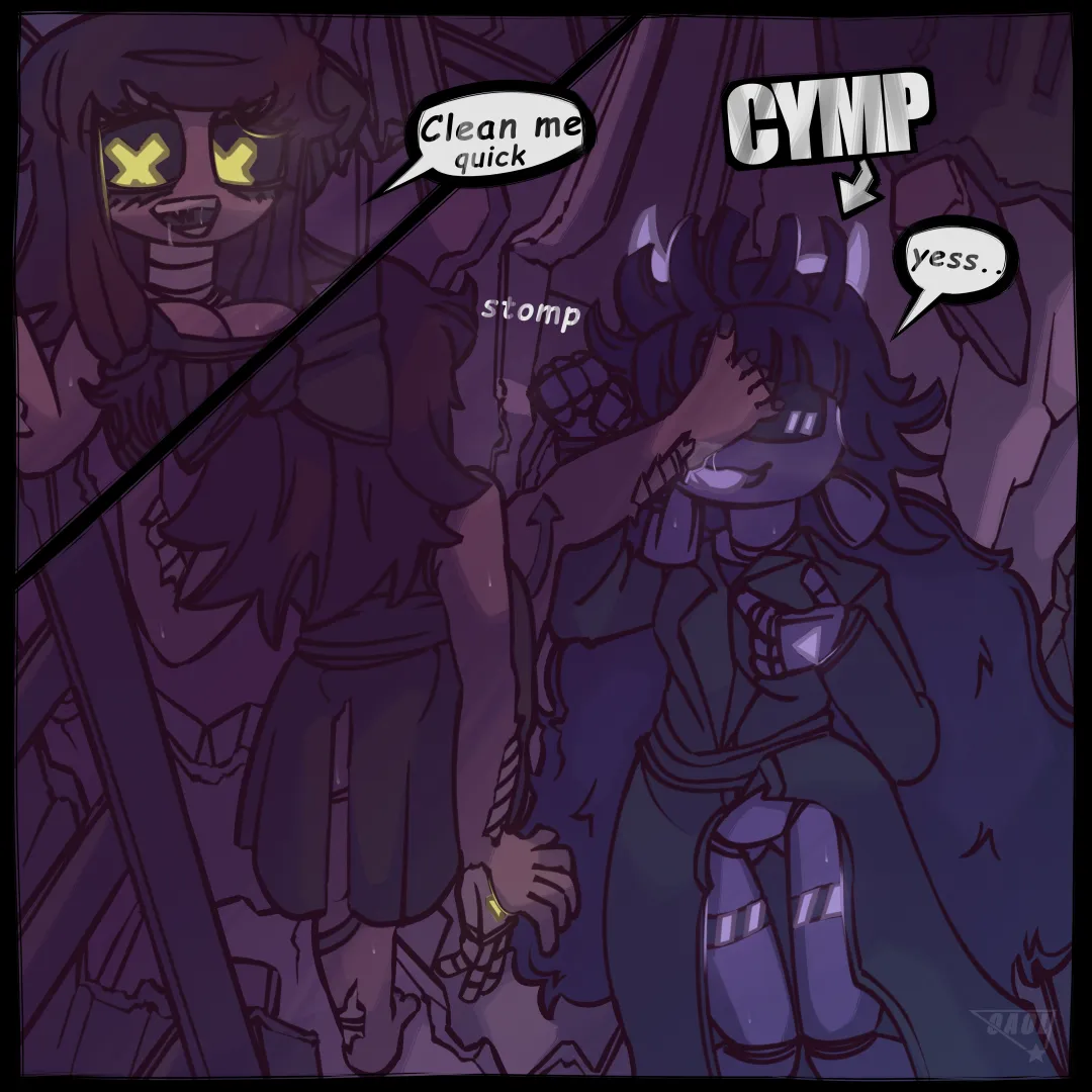 her new feet cleaner