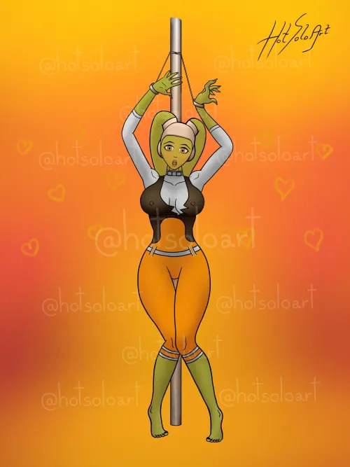 Hera Syndulla didn’t expect to get caught… and now she’s not sure she wants to escape (HotSoloArt)