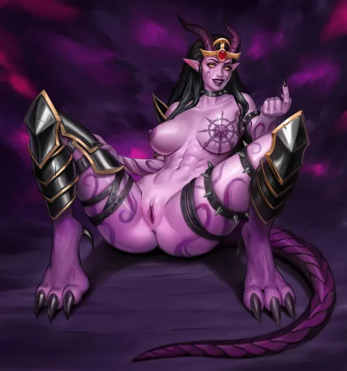 Herald of Slaanesh by @PunkArtNSFW