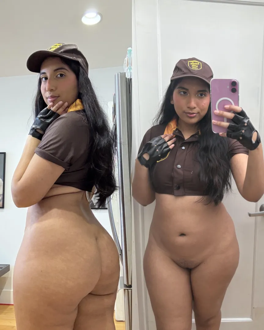 Here to deliver the big brown ass you ordered