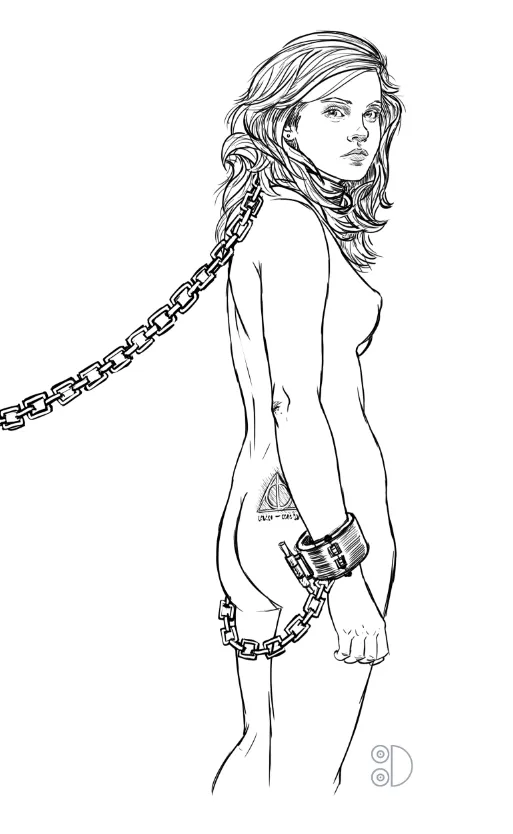 Hermione enslaved (by Tittydispenser)