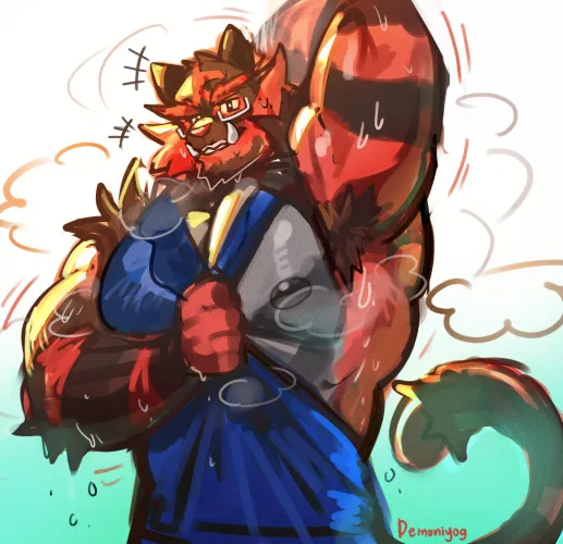 He’s done jogging and wanted you to check if he smells (@demoniyog on X)‬