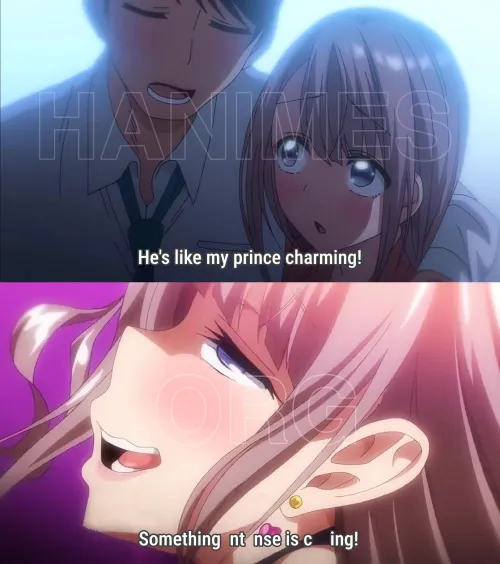 He's like my prince charming, something intense is coming!