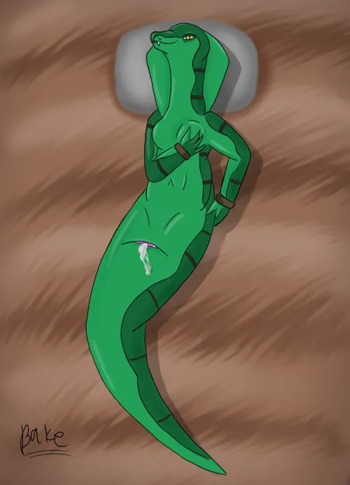 Heska always make sure none of her visitors leaves unsatisfied [F] (OC by me)