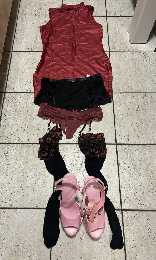 Heute Abend mit dem Outfit zum Date