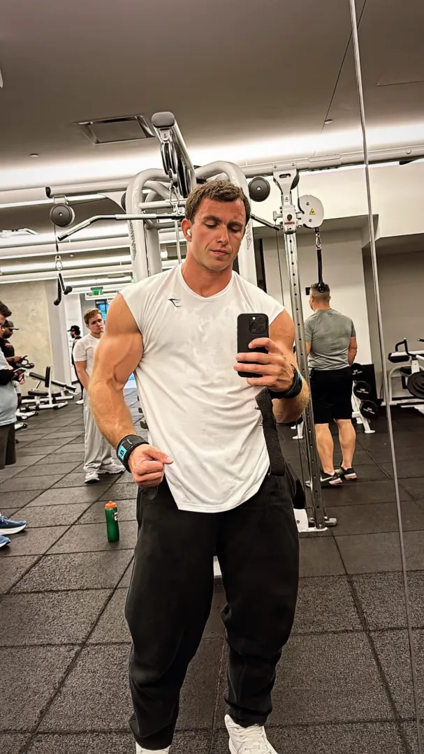 Hey guys workout selfie