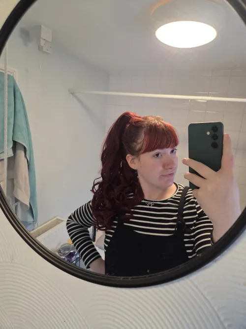 High pony! Who wants to see me chop✂️