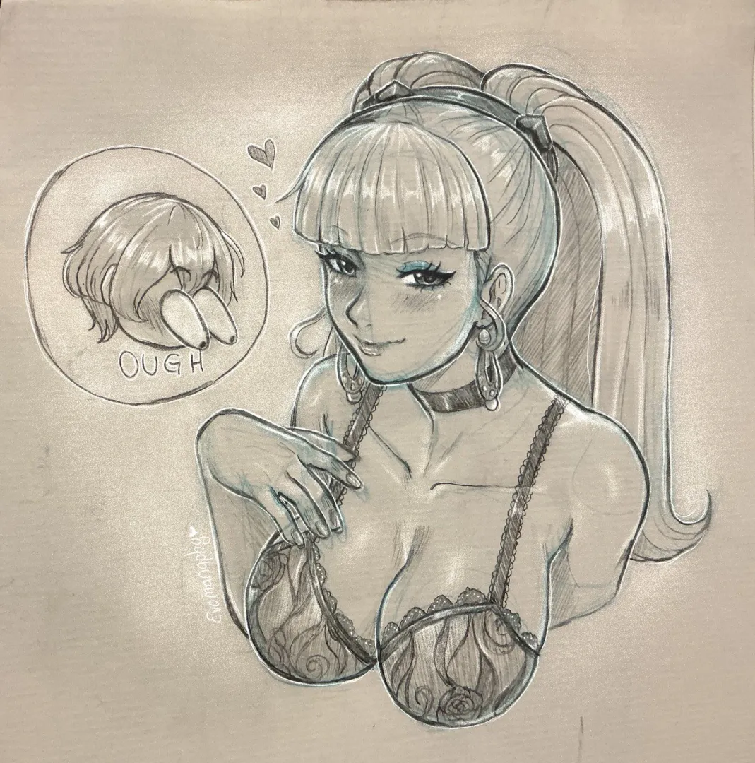 Hildaleth art I requested from (Evo)