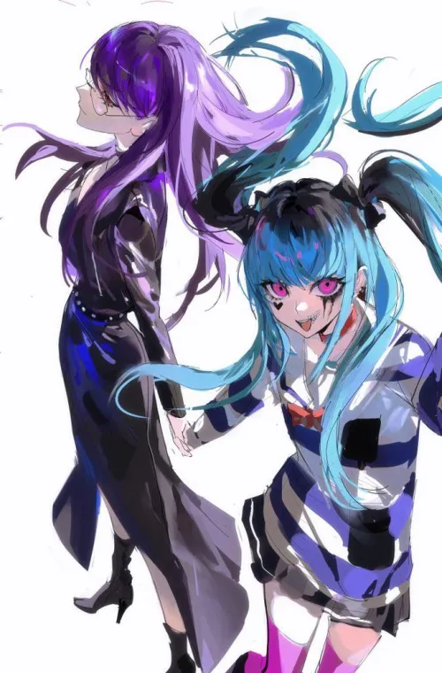 Hiruko and Darumi [The Hundred Line] (binxngchng1)