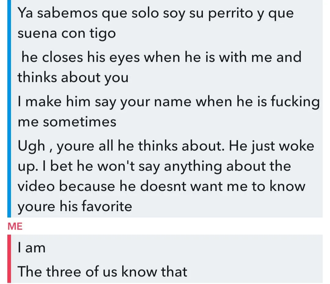 His bf needs better men like me