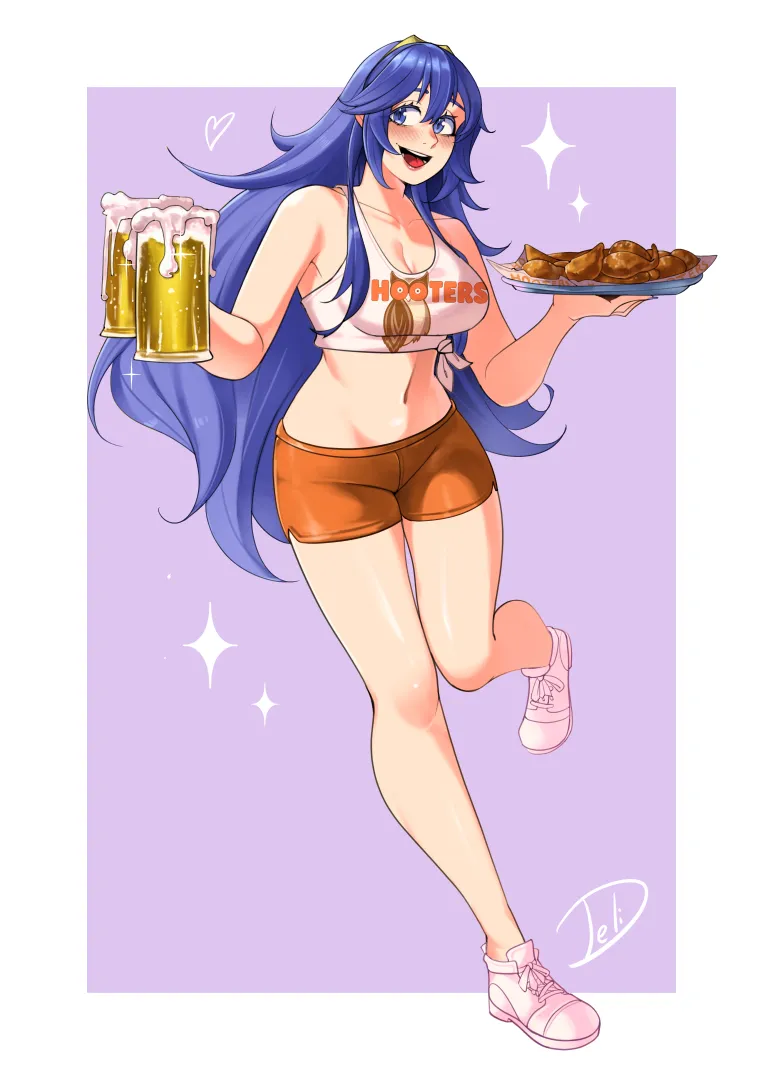 Hooters Lucina (commission by Delicious_brain)