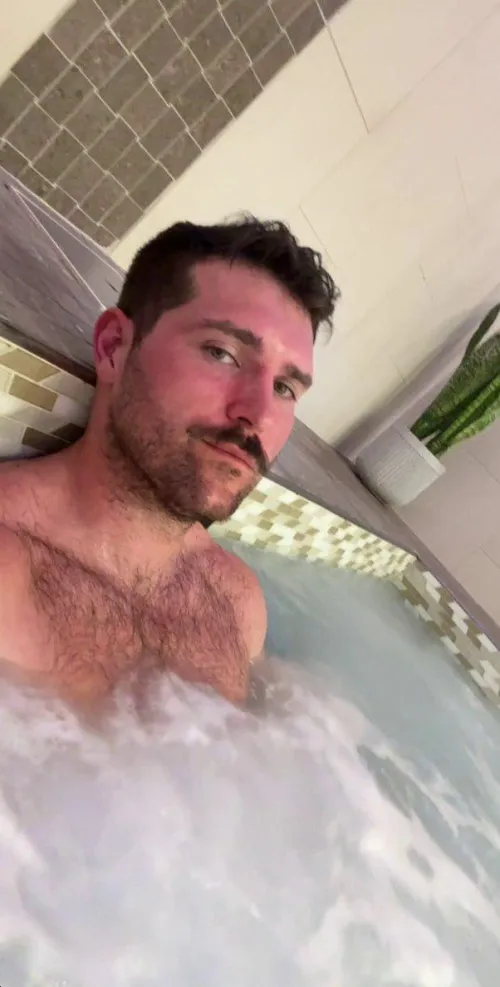 Hop in and I’ll show you what I really came here to relax from