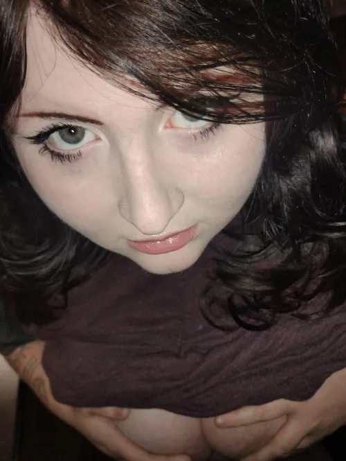 hopefully you find my face just as pretty as my bbw titties !