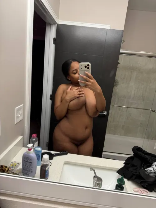 Hoping my big tits find some fun new admirers here