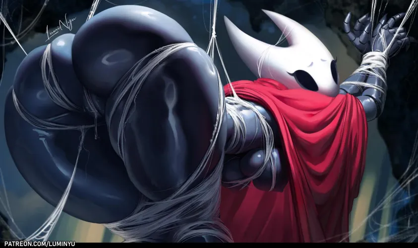 Hornet is all tied up…I really hope no one comes along and gives her what she wants :3 (Luminyu)