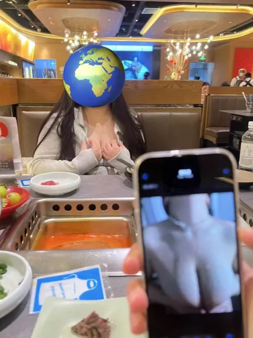 Horny at the Chinese restaurant