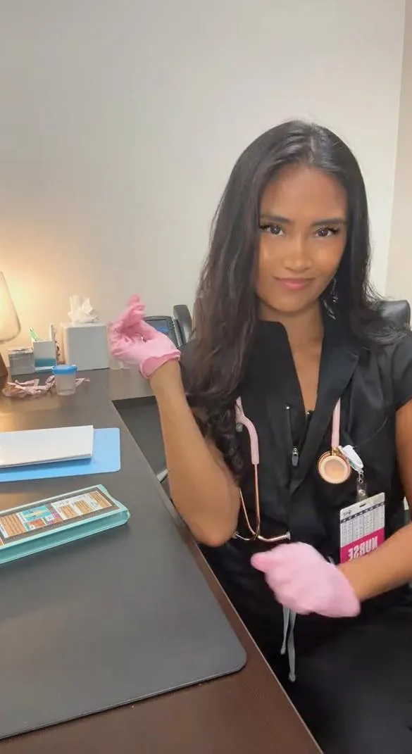 Horny at work, Would you bang this Nurse after work? Be honest!