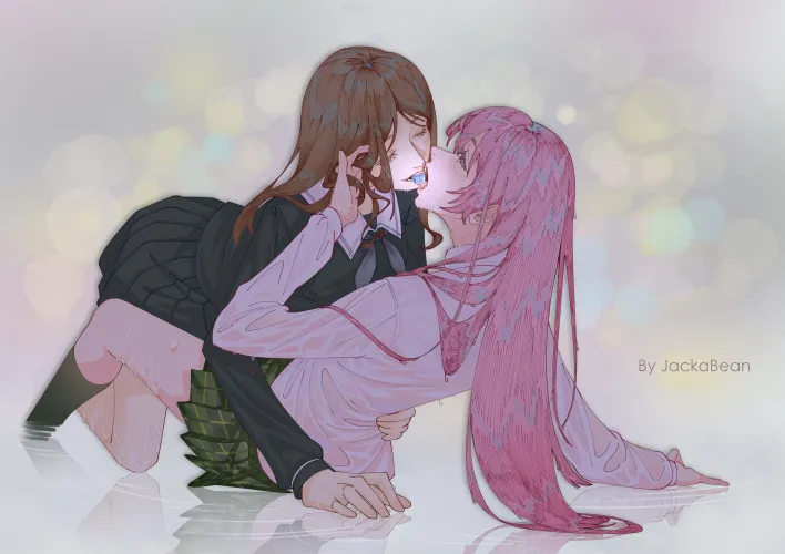 Hot and cold Soyo and Anon [BanG Dream!] (JackaBean)
