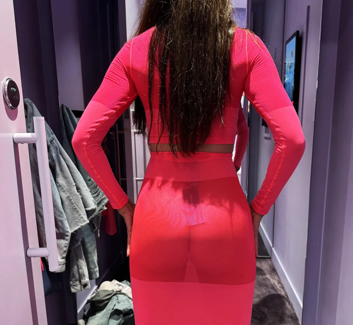 Hot Pink Sexy Asian Girl