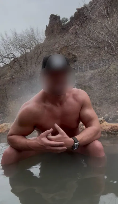 Hot springs were empty!