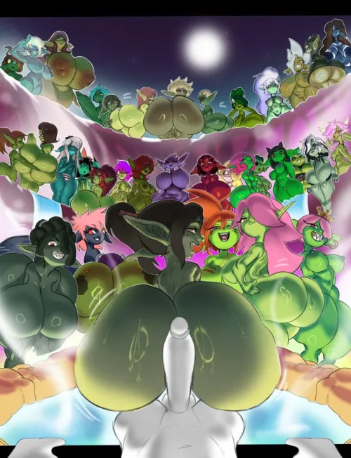 Hot springs with Golbin harem (undergroundj)