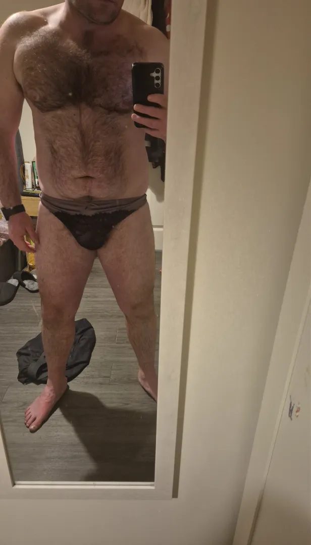 Hotwife has put me into panties 24/7 ❤️