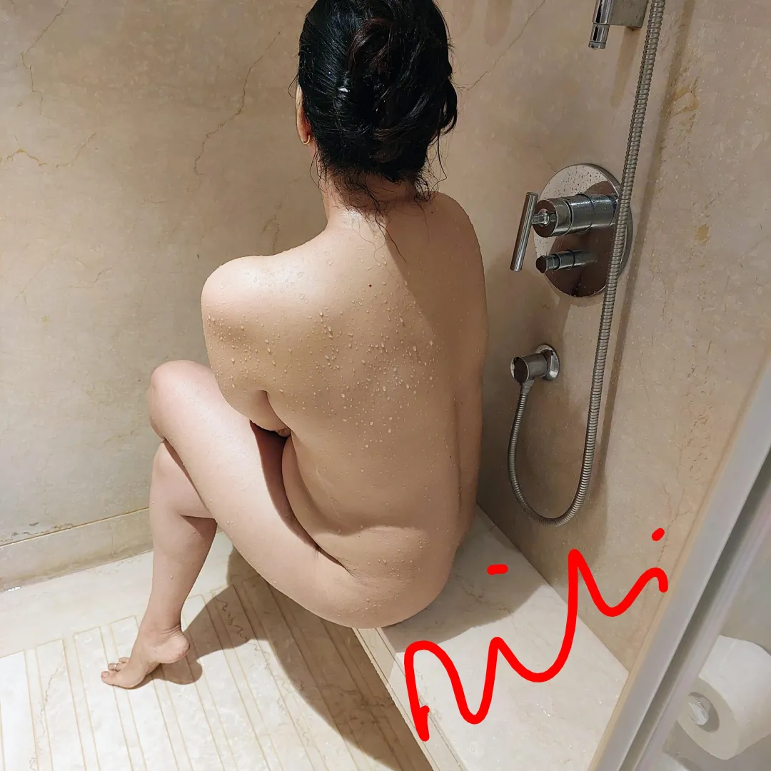 (Hotwife) setting shower on fire?