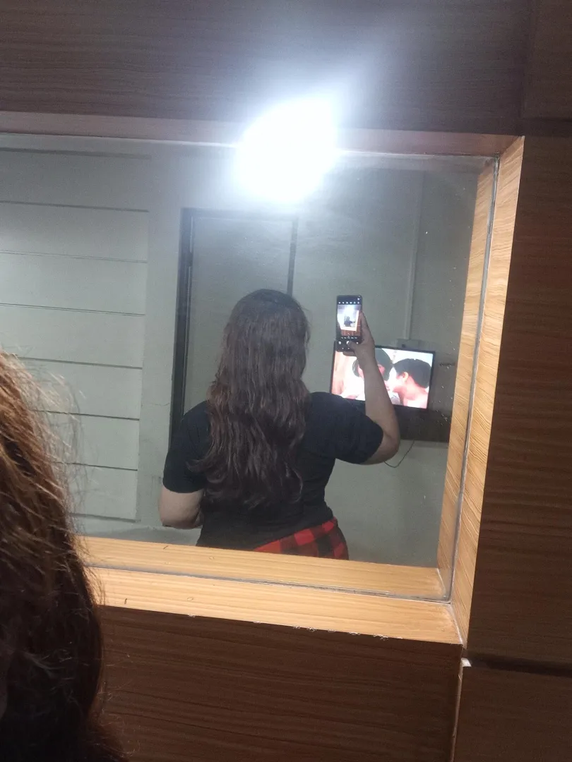 How about you pull my hair while we're watching?